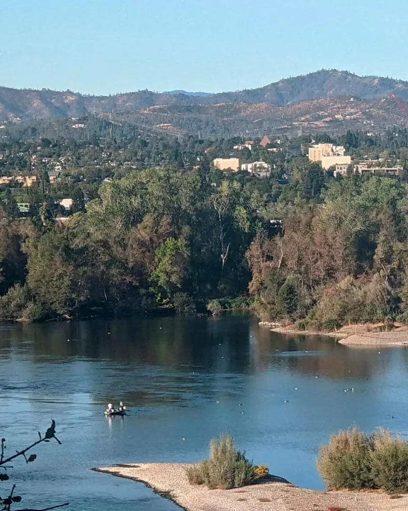 Sacramento River in Redding, CA